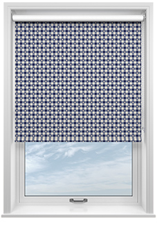 Whaley Great, Gingham Star Shore - Roller Blind